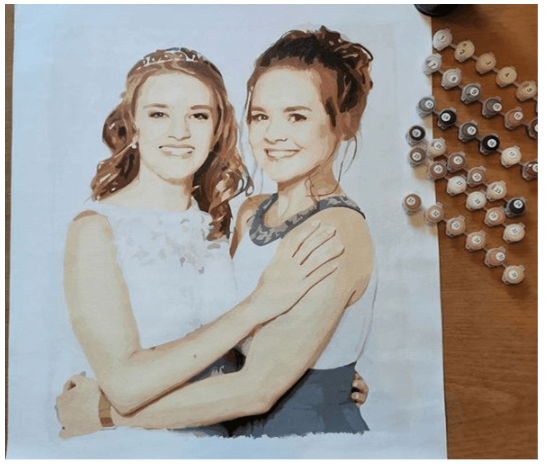 Malen Nach Zahlen Eigenes Bild